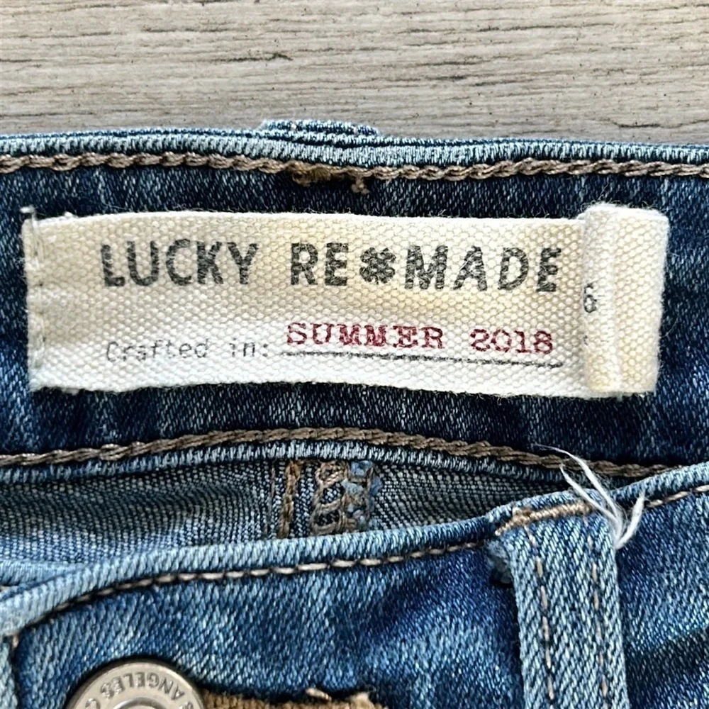 Lucky Brand REMADE summer 2018 size 26 crop jeans
